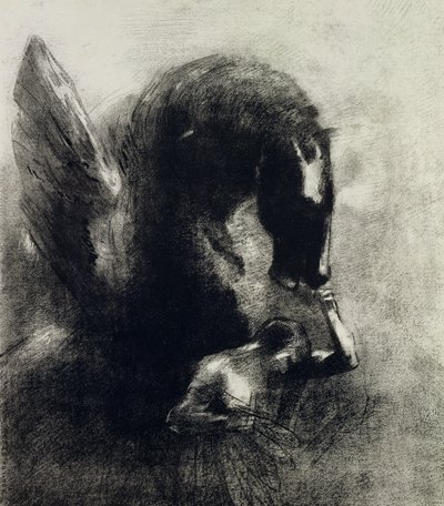 Pegasus by Odilon Redon
